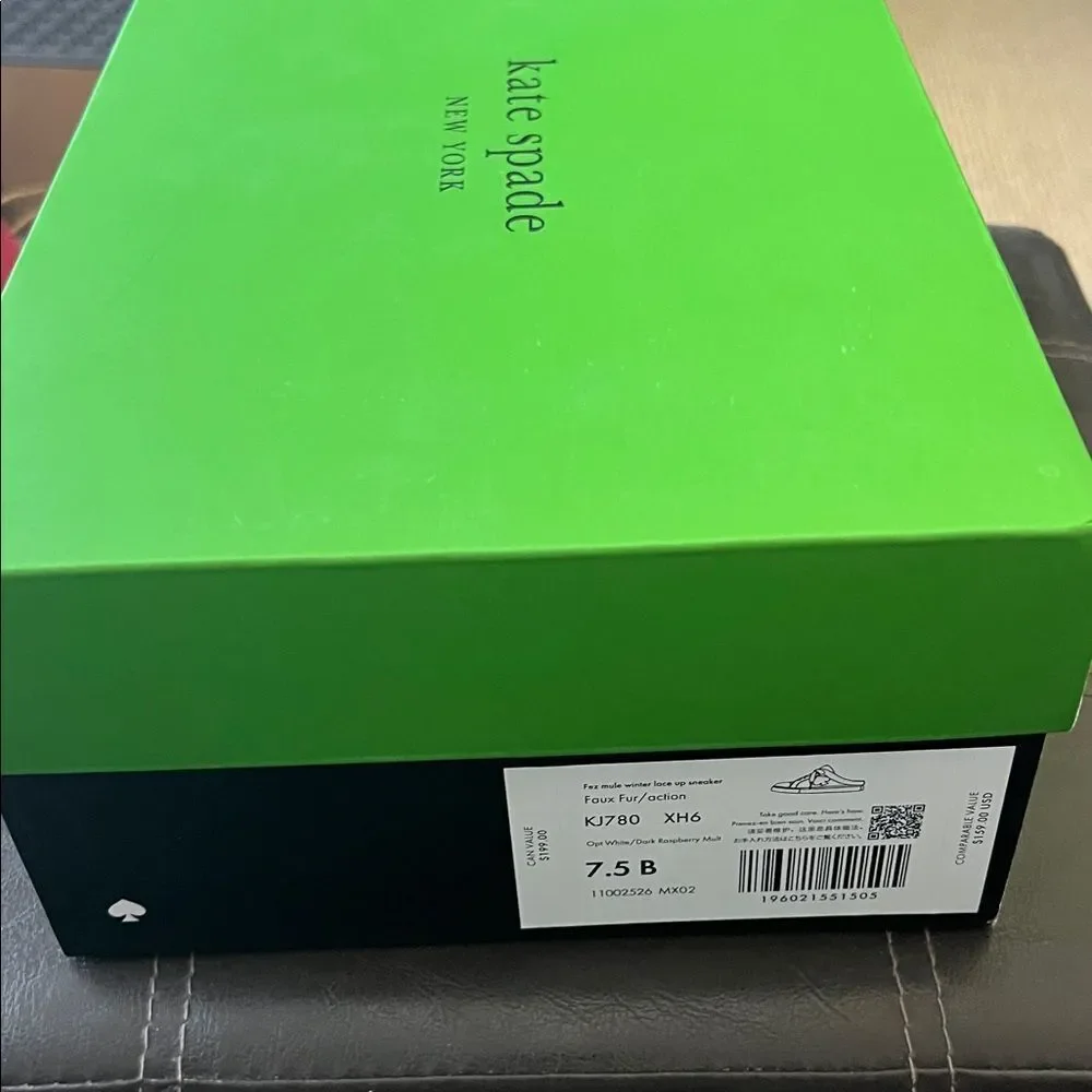 NWT Kate Spade fez mule sneakers 7.5